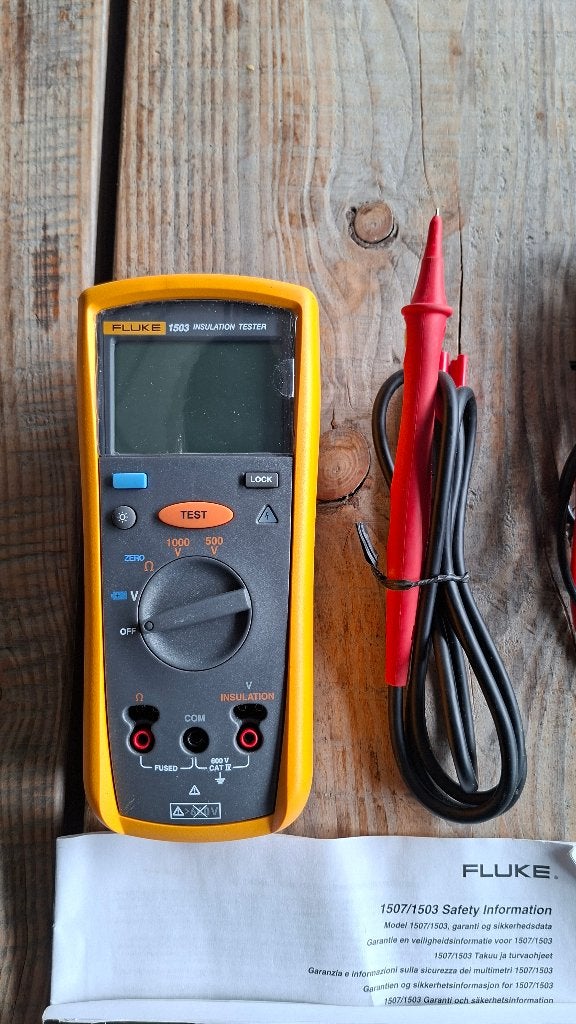 Fluke 1503 Isolatietester isolatie weerstandsmeter NIEUW, ,, Nieuw, Ophalen of Verzenden, ,