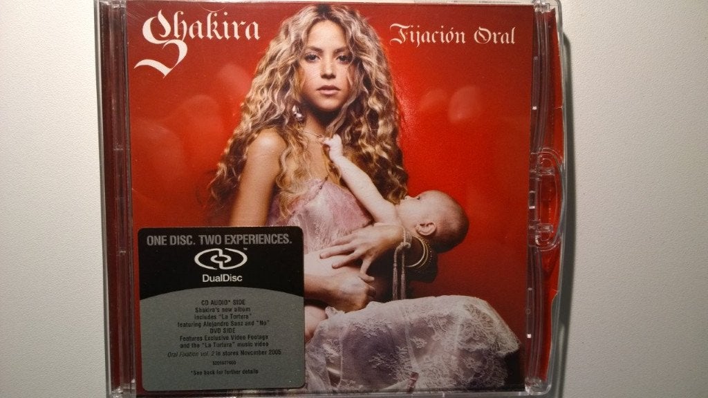 Shakira - Fijación Oral Vol. 1 (DualDisc), Ophalen of Verzenden, Zo goed als nieuw, Album, Speciale editie