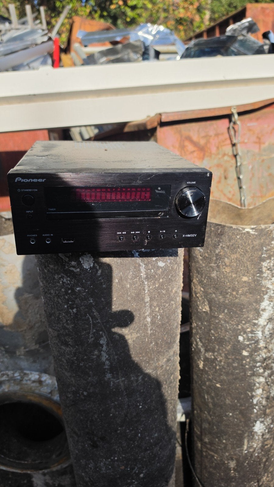 Pioneer X-HM32V Micro Hifi Systeem met DVD-speler, Gebruikt, Cd-speler, Microset, Ophalen of Verzenden