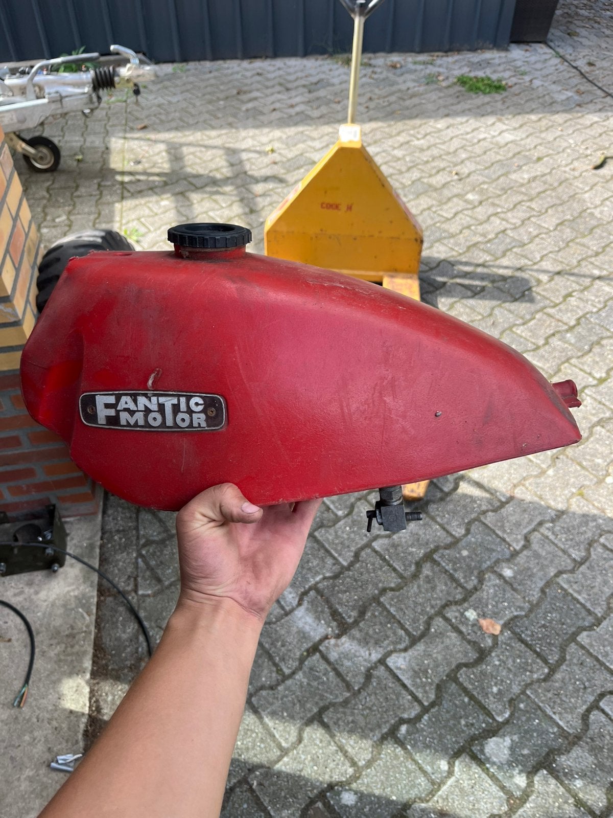 Fantic tank te koop 1978, Ophalen of Verzenden, Gebruikt