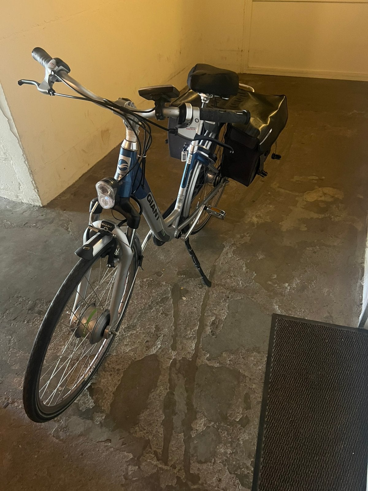 Elektrische Giant fiets, Ophalen, Gebruikt, 30 tot 50 km per accu, Giant