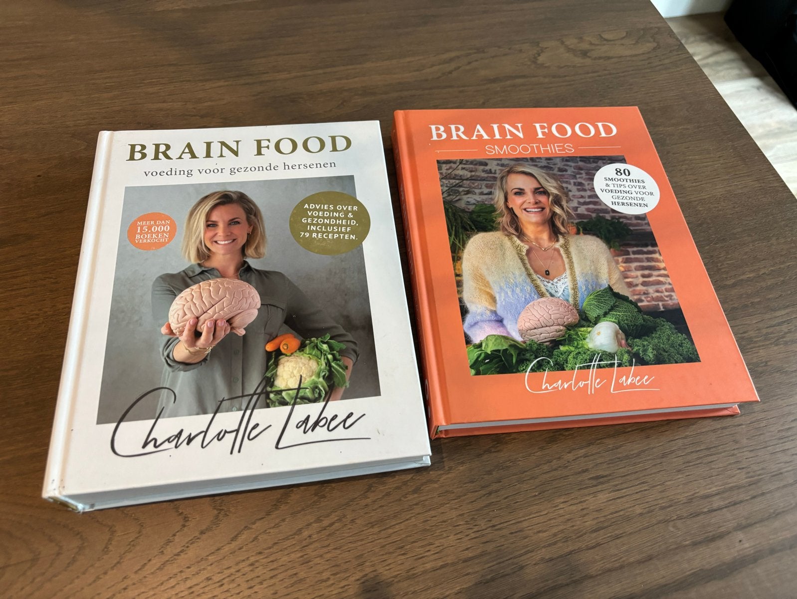 Brain Food & Brain Food Smoothies - Charlotte Labee, Ophalen of Verzenden, Zo goed als nieuw, Dieet en Voeding