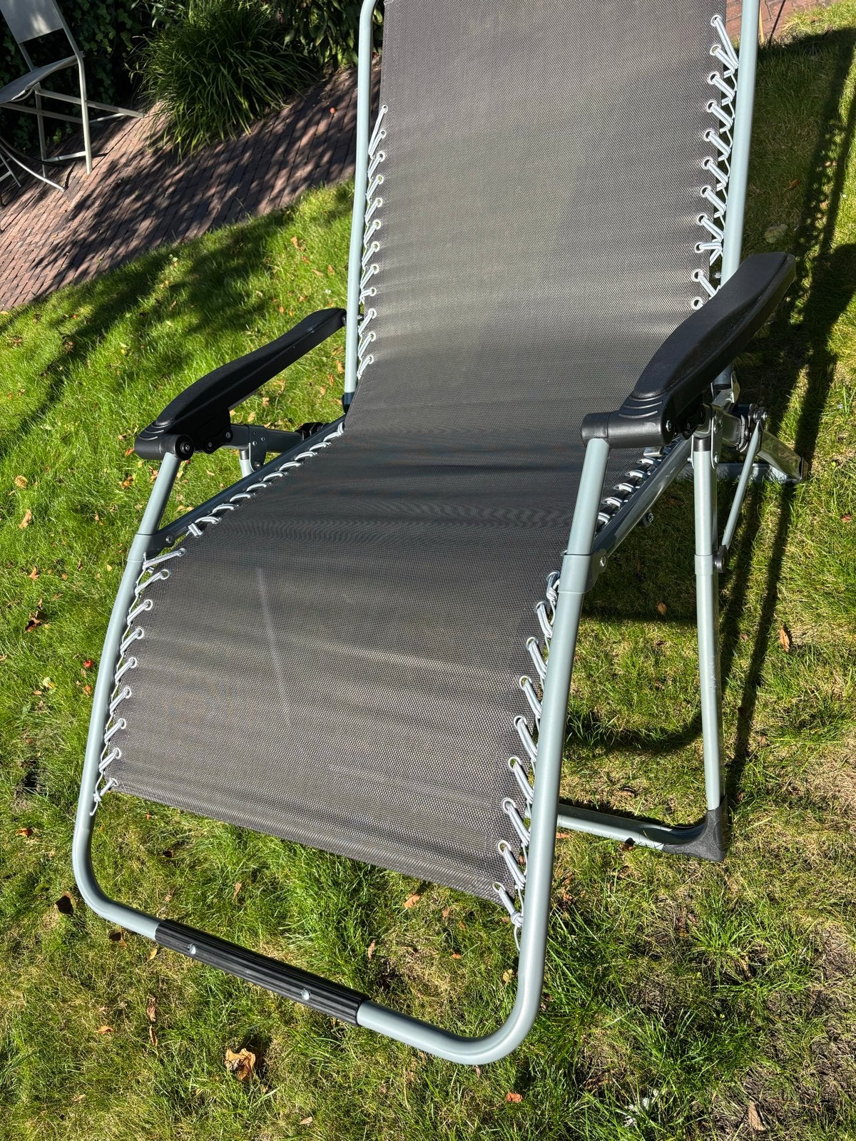 Luxe Zero Gravity Relaxstoel - Extra Breed & Comfortabel, Ophalen, Nieuw, Metaal, Verstelbaar