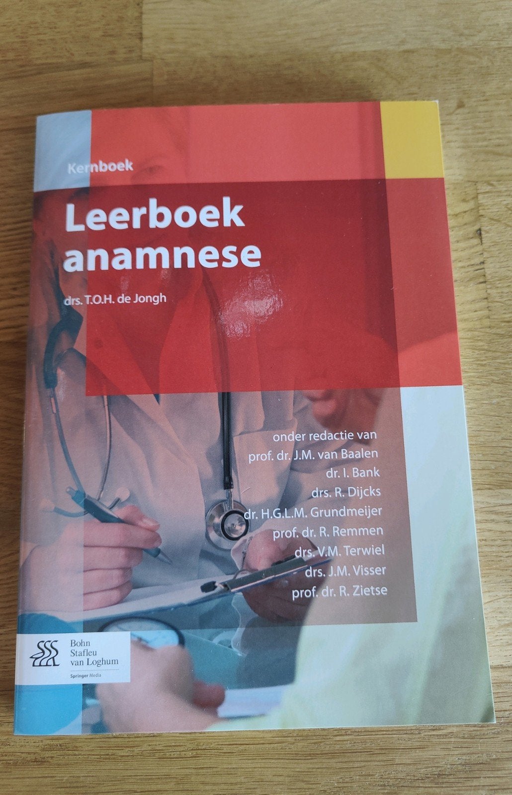 Leerboek anamnese, Boeken, Ophalen, Drs. T.O.H. de Jongh, Beta, WO
