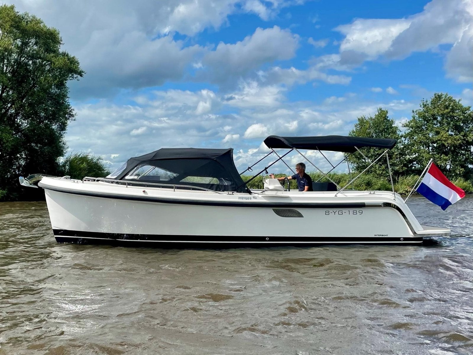 Interboat 950 Cabrio - Luxe en comfort op het water, Watersport en Boten, Binnenboordmotor, Interboat, Diesel, Zo goed als nieuw