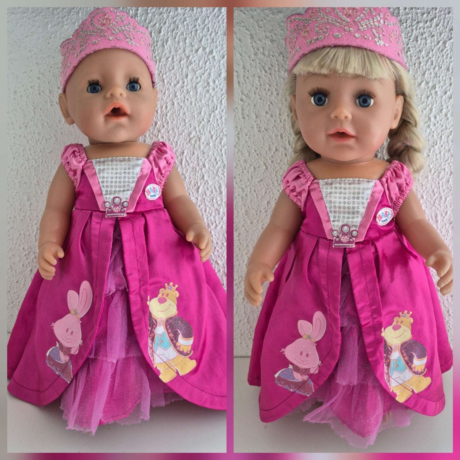 Baby Born kleertjes Droomjurk Prinsessen Jurk Babyborn, Ophalen of Verzenden, Zo goed als nieuw, Babypop
