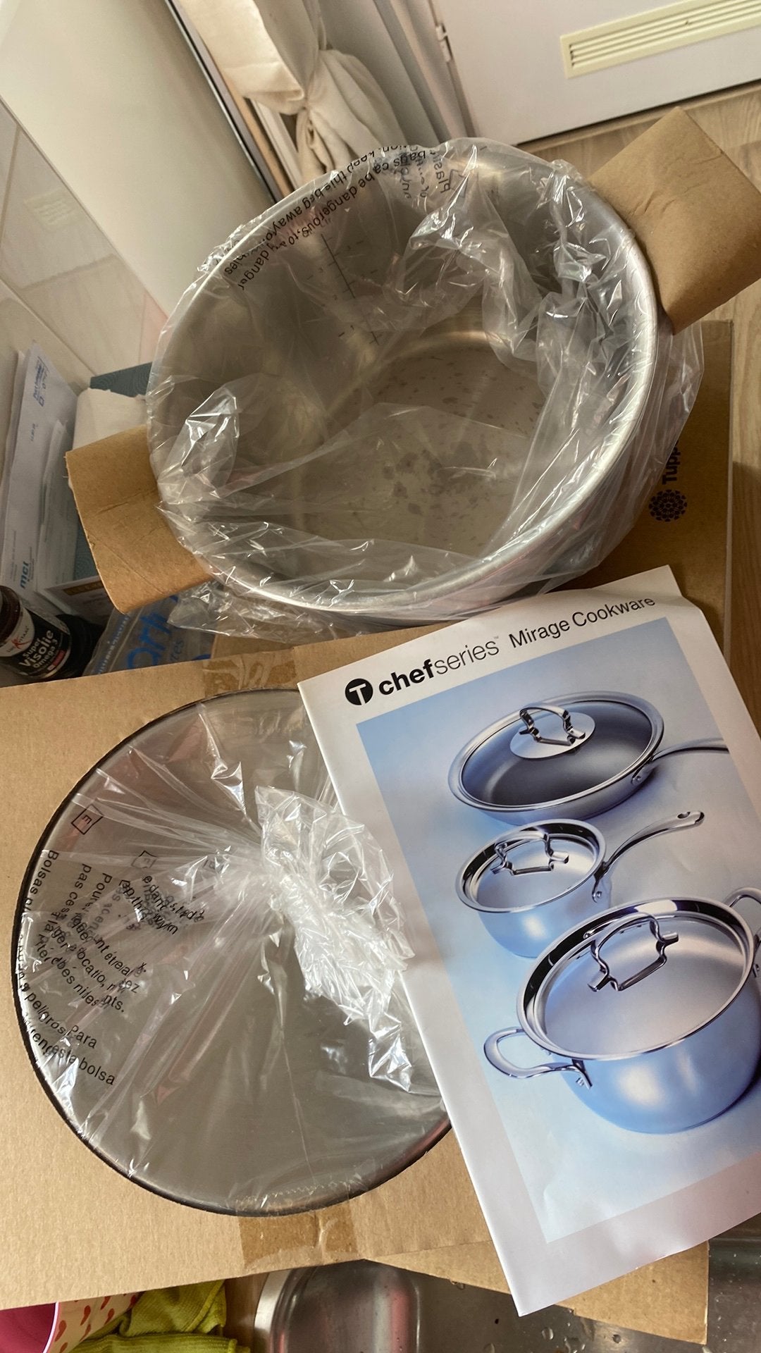 Nieuw Tupperware kookpan Chefserie, Verzenden, Nieuw, Rvs, Kookpan of Snelkookpan