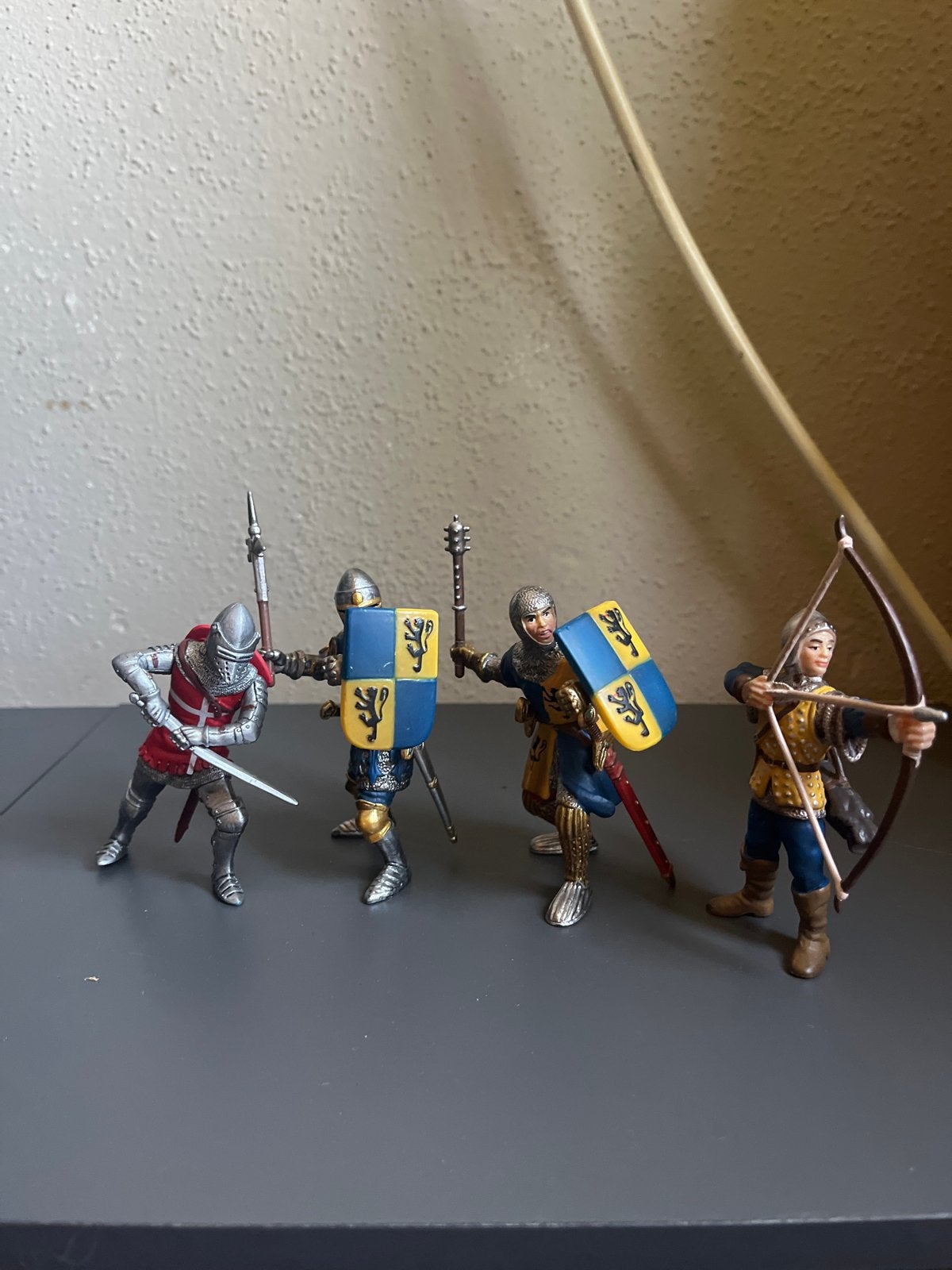 Ridderfiguren set - Schleich/Papo stijl, Ophalen of Verzenden, Zo goed als nieuw