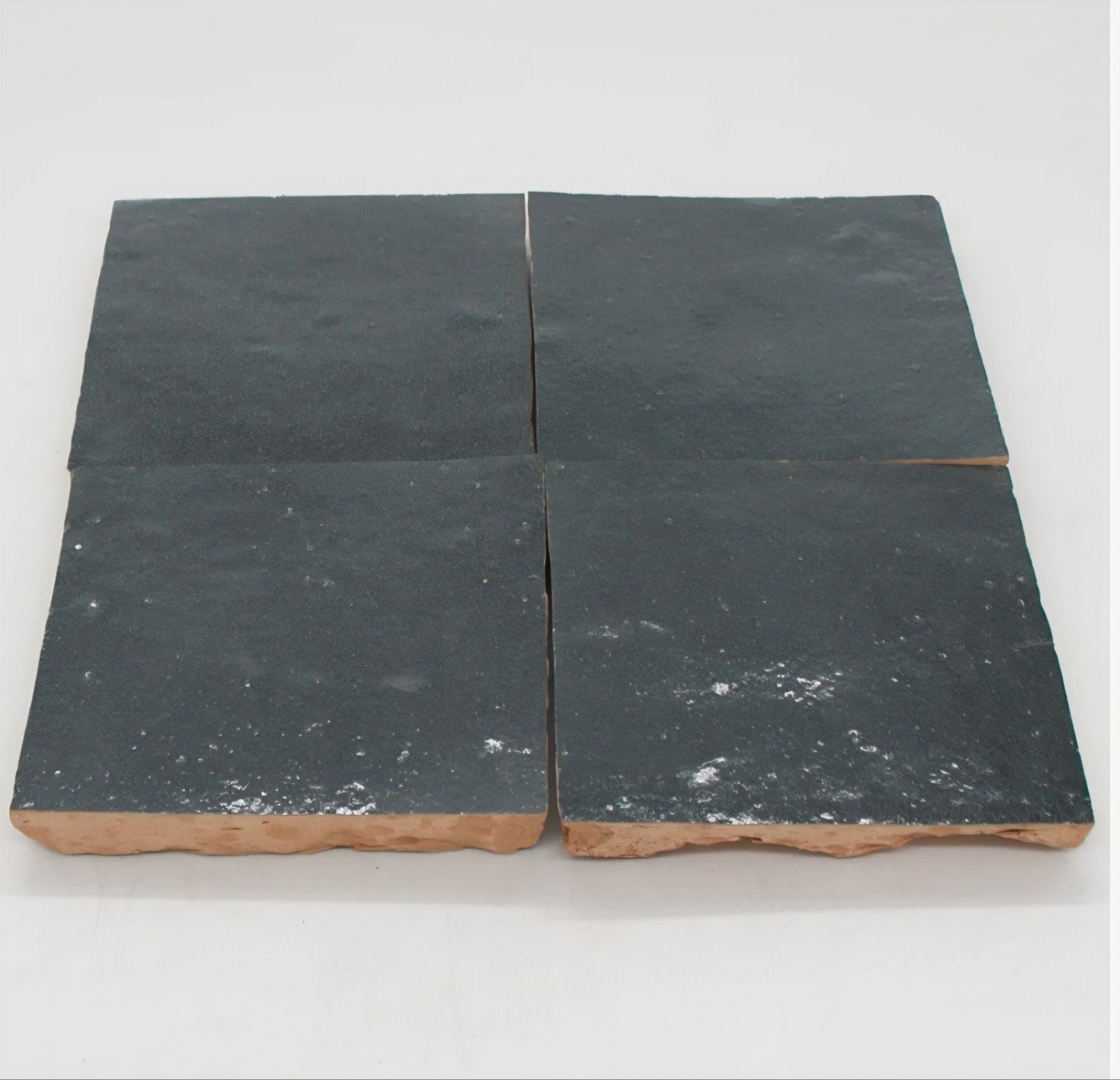 Zellige tegels Charcoal - 1,5m2, Ophalen, Nieuw, Minder dan 20 cm, Minder dan 20 cm