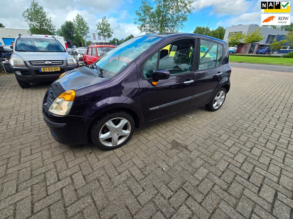 Renault Modus 1.4-16V Privilège Luxe, Auto's, Renault, Bedrijf, Te koop, Modus, ABS, Airbags, Airconditioning, Boordcomputer, Centrale vergrendeling