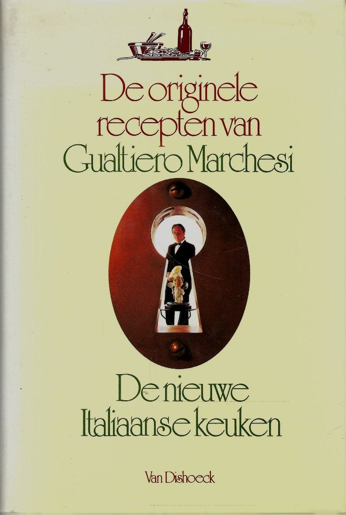 BOEK DE ORIGINELE RECEPTEN VAN GUALTIERO MARCHESI., Italië, Voorgerechten en Soepen, Ophalen of Verzenden, Zo goed als nieuw