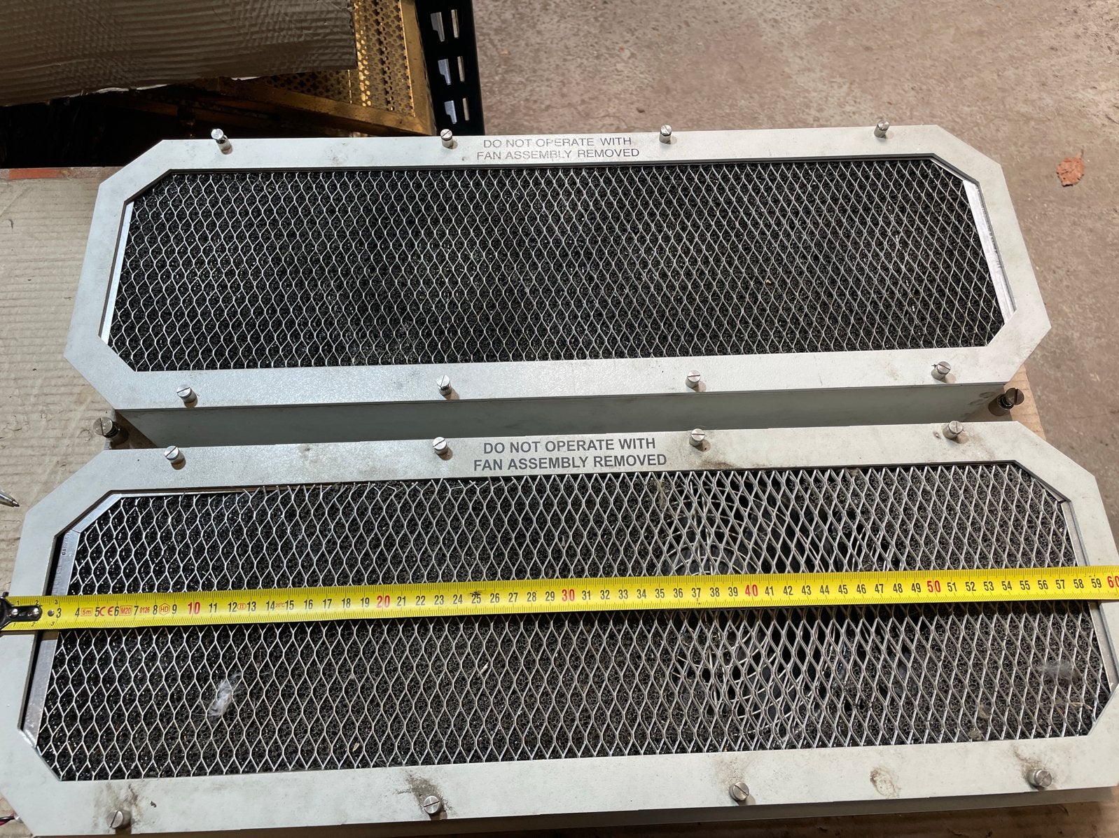 2 stuks papst Ventilator Unit - 4 ventilatoren, 24V DC, Ophalen, Gebruikt, Overige