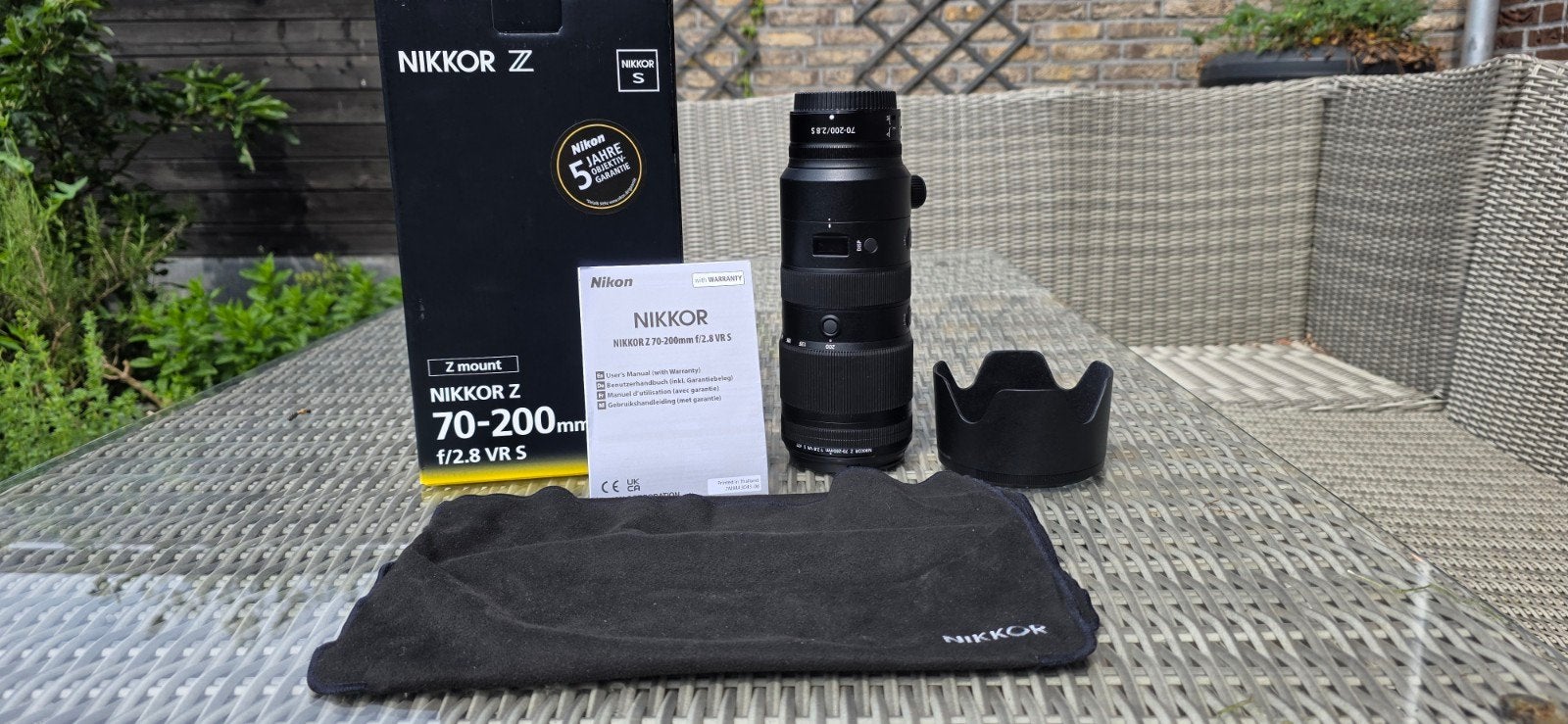 Nikon Nikkor Z 70-200mm f/2.8 VR S, Audio, Tv en Foto, Fotografie | Lenzen en Objectieven, Nikon Z-mount, Nikon, Zo goed als nieuw