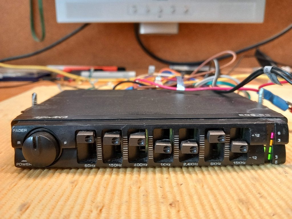 Supertech equalizer, Overige merken, Gebruikt, Ophalen of Verzenden, Minder dan 60 watt