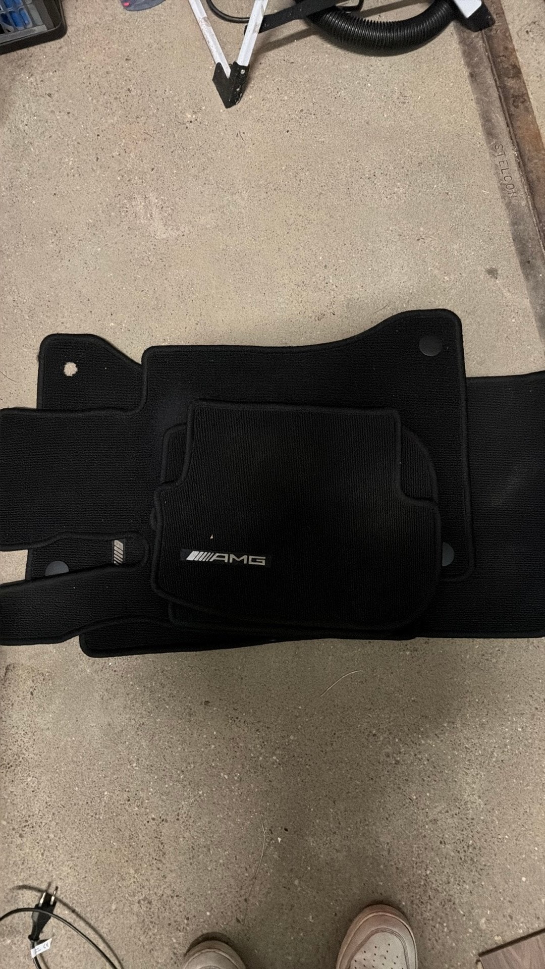 Originele Mercedes C63 AMG Mattenset, Ophalen of Verzenden, Gebruikt