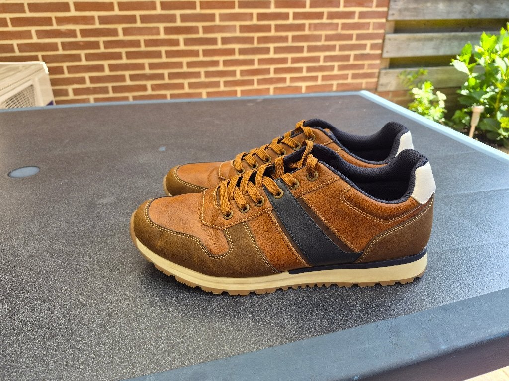Memphis One schoenen, Ophalen, Bruin, Memphis One, Sneakers of Gympen