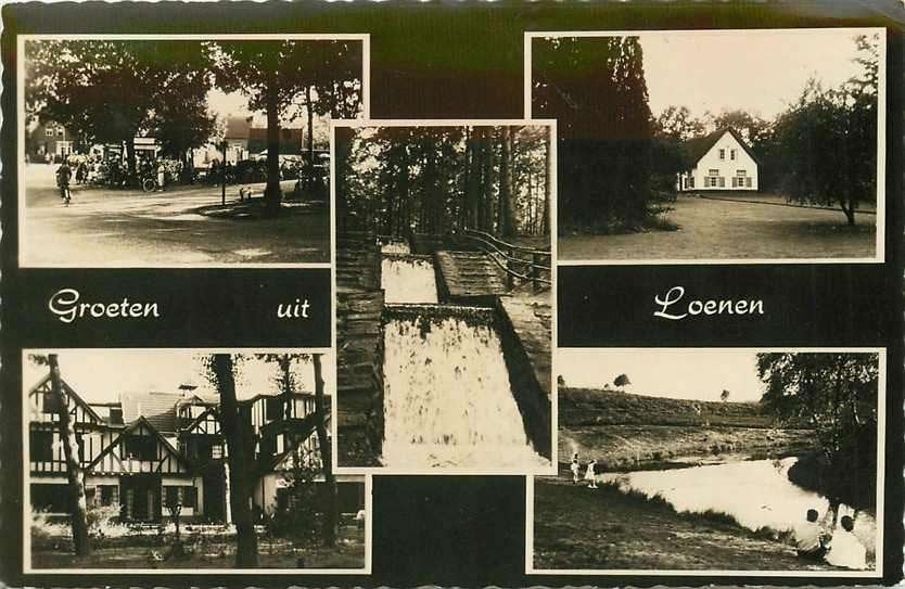 377-176-033 Loenen Veluwe  Multiview, Verzenden, Voor 1920, Gelderland