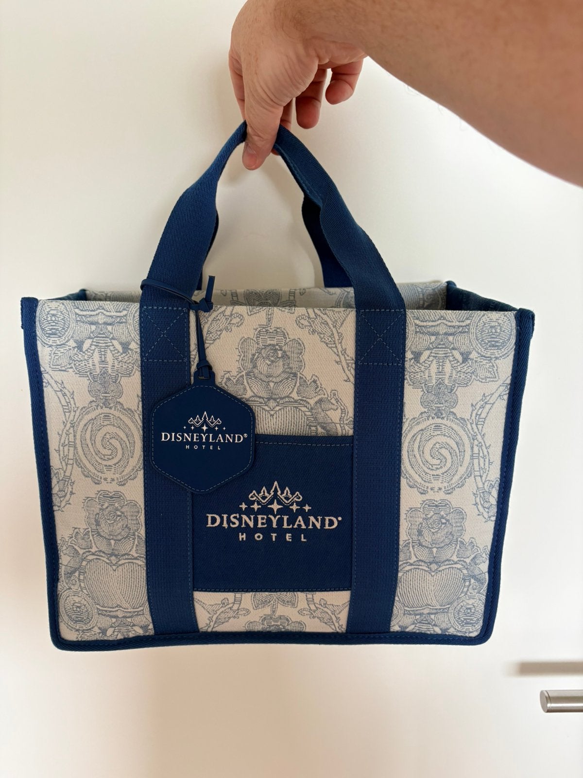 Disneyland hotel tas., Verzamelen, Disney, Ophalen of Verzenden, Zo goed als nieuw, Beeldje of Figuurtje