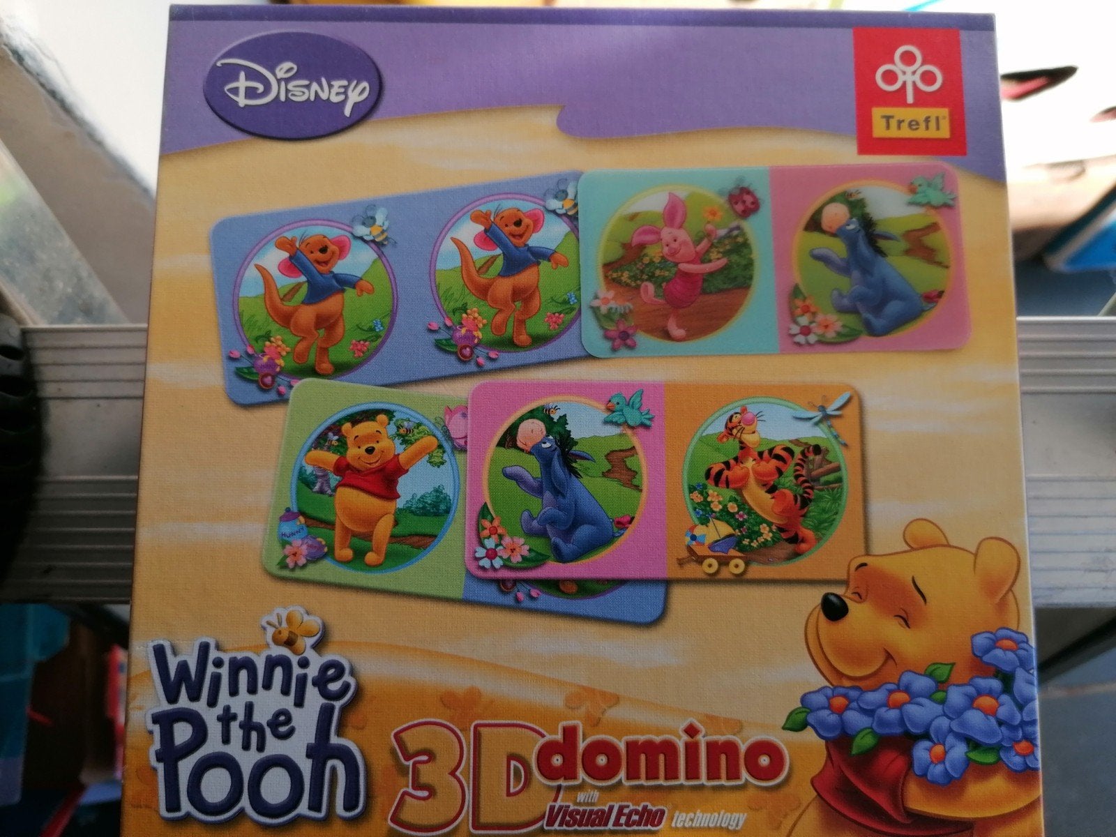 Winnie the Pooh 3D Domino Spel van Trefl, Ophalen of Verzenden, Gebruikt, Jongen of Meisje