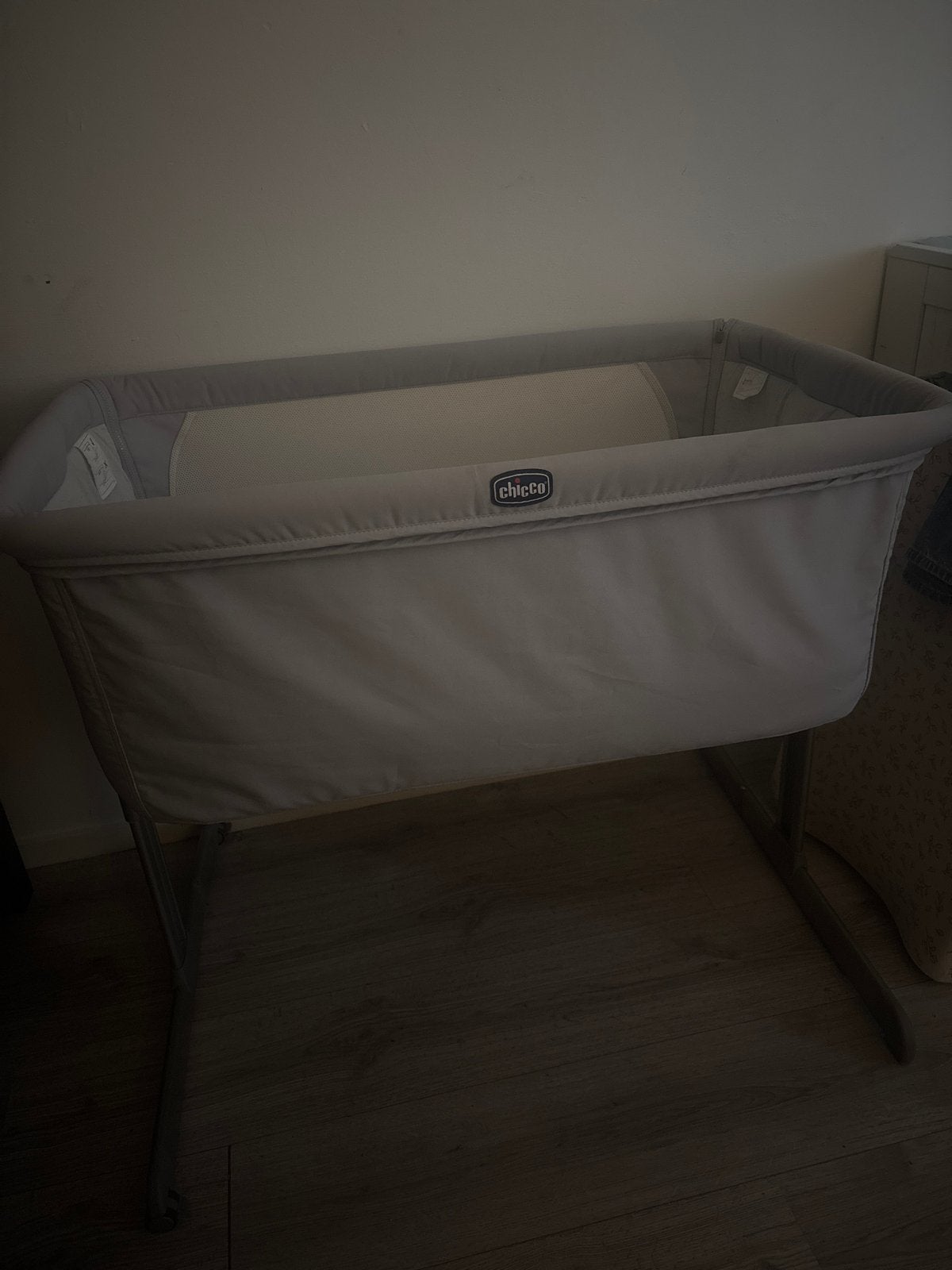 Chicco Next2Me Co-Sleeper Wieg - Grijs, Ophalen, Gebruikt, Wieg