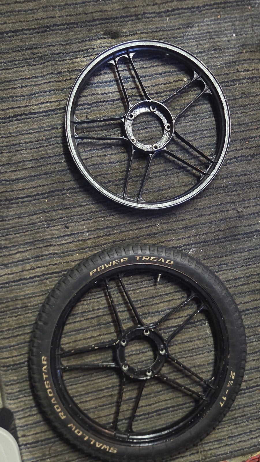 Puch 17 ich stervelgen passen voor maxi s., Ophalen of Verzenden, Gebruikt, Overige typen