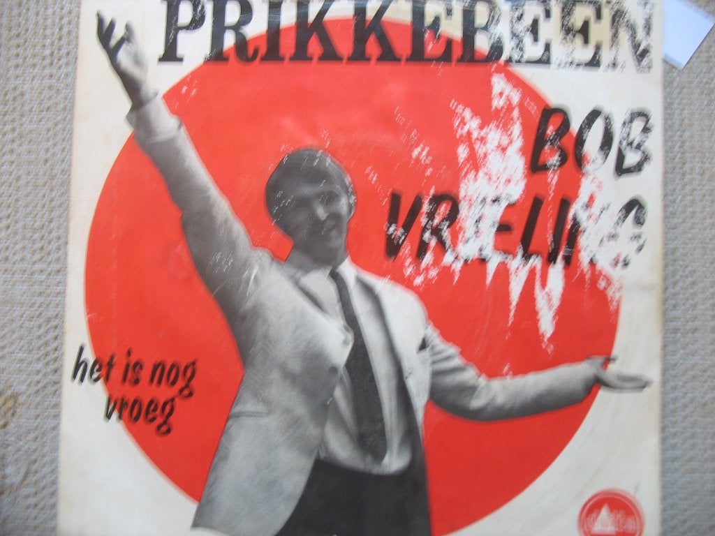 Bob Vrieling - Prikkebeen, Ophalen of Verzenden, Gebruikt, 7 inch, Levenslied of Smartlap