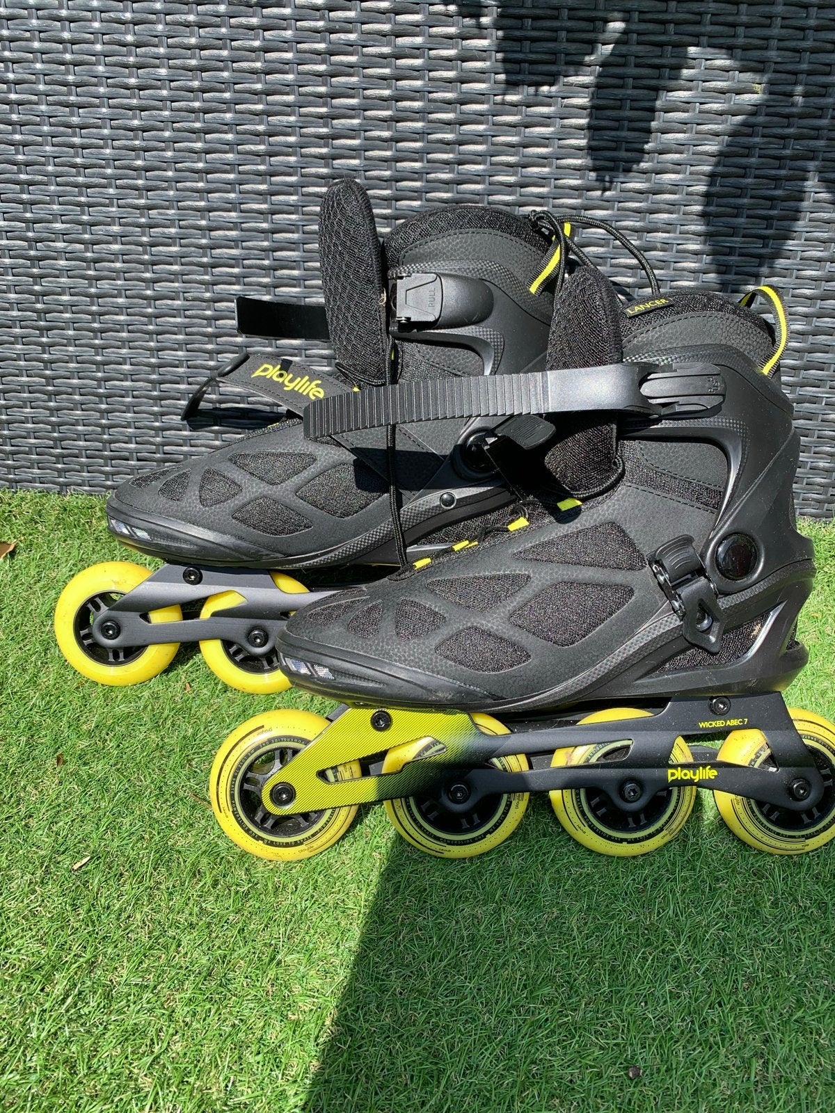 Playlife Lancer Black inline skates - Maat 43, Ophalen of Verzenden, Zo goed als nieuw, Overige typen, Overige merken
