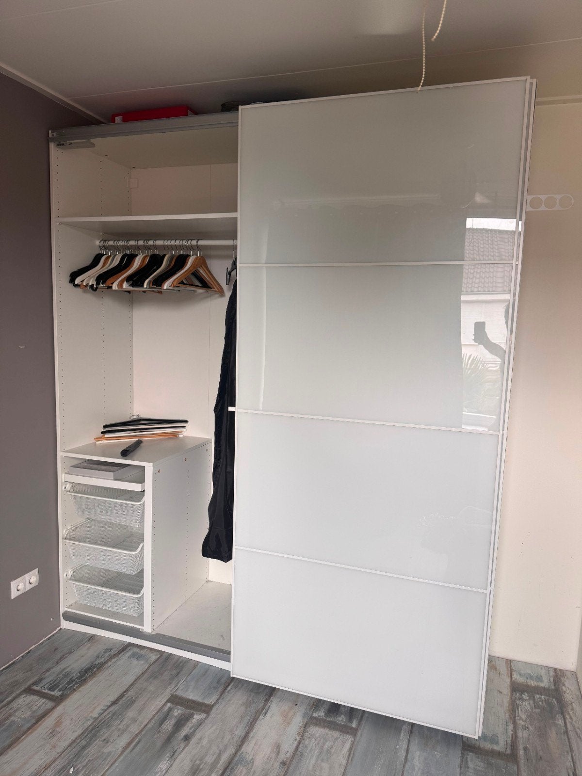 IKEA Pax kast met schuifdeuren - zelf ophalen, Ophalen, Gebruikt, Met deur(en)