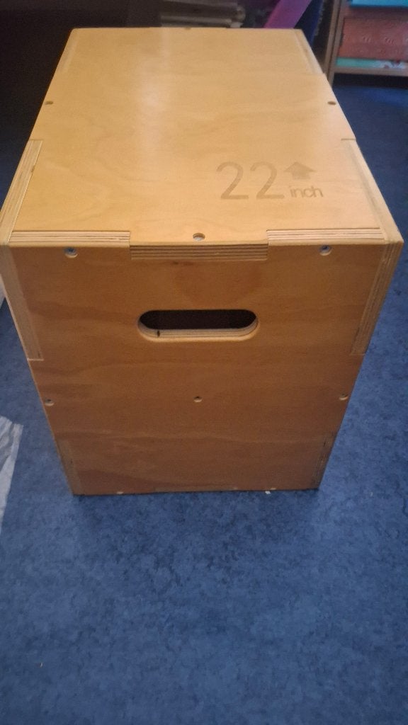 PT Essentials plyobox 22 inch, Ophalen, Zo goed als nieuw, Benen, Overige typen