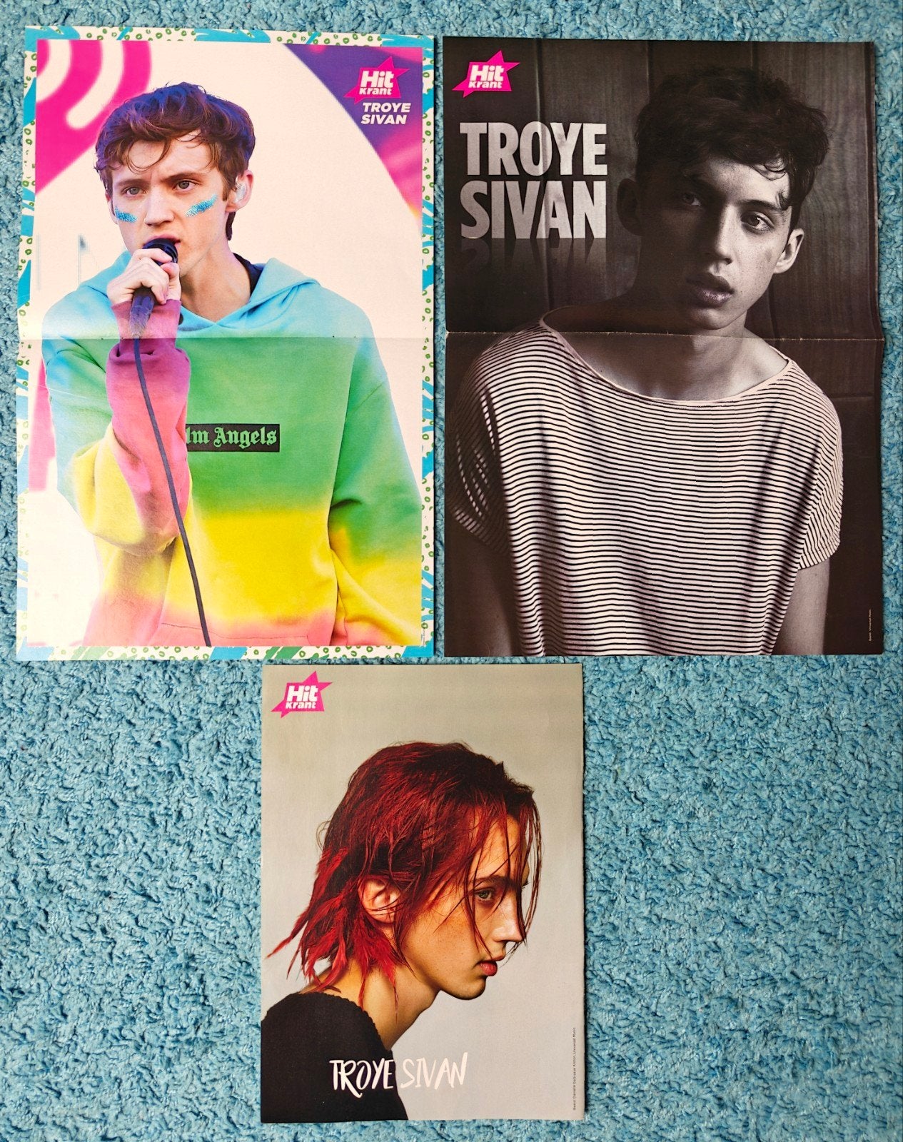 Troye Sivan posters hitkrant, Rechthoekig Staand, Nieuw, Ophalen of Verzenden, A1 t/m A3