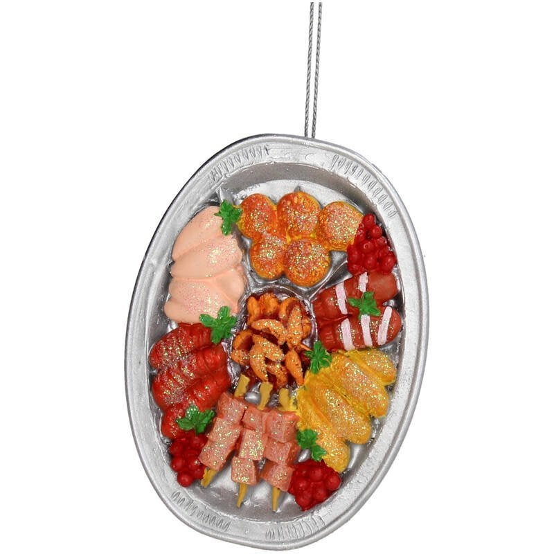 HD Collection kerst ornament gourmet schaal 9.5 cm, Ophalen of Verzenden, Nieuw