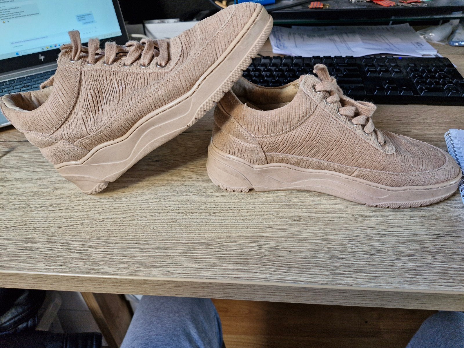 Filling Pieces lichtroze sneakers maat 37, Filling Pieces, Ophalen of Verzenden, Sneakers of Gympen, Roze