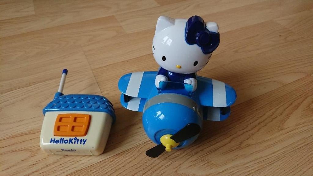 Hello Kitty vliegtuig, Ophalen of Verzenden, Gebruikt, Afstandsbediening