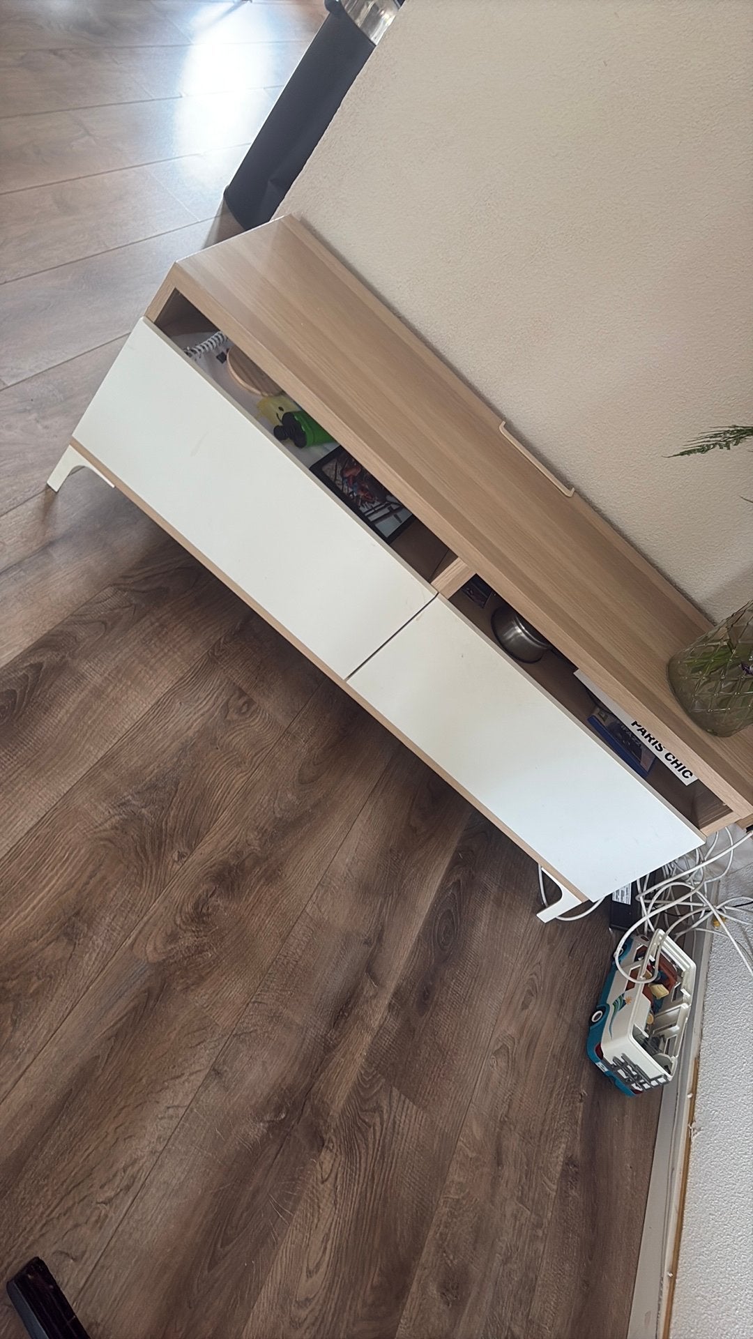 Tv meubel, Ophalen, Minder dan 50 cm, Zo goed als nieuw, Minder dan 100 cm