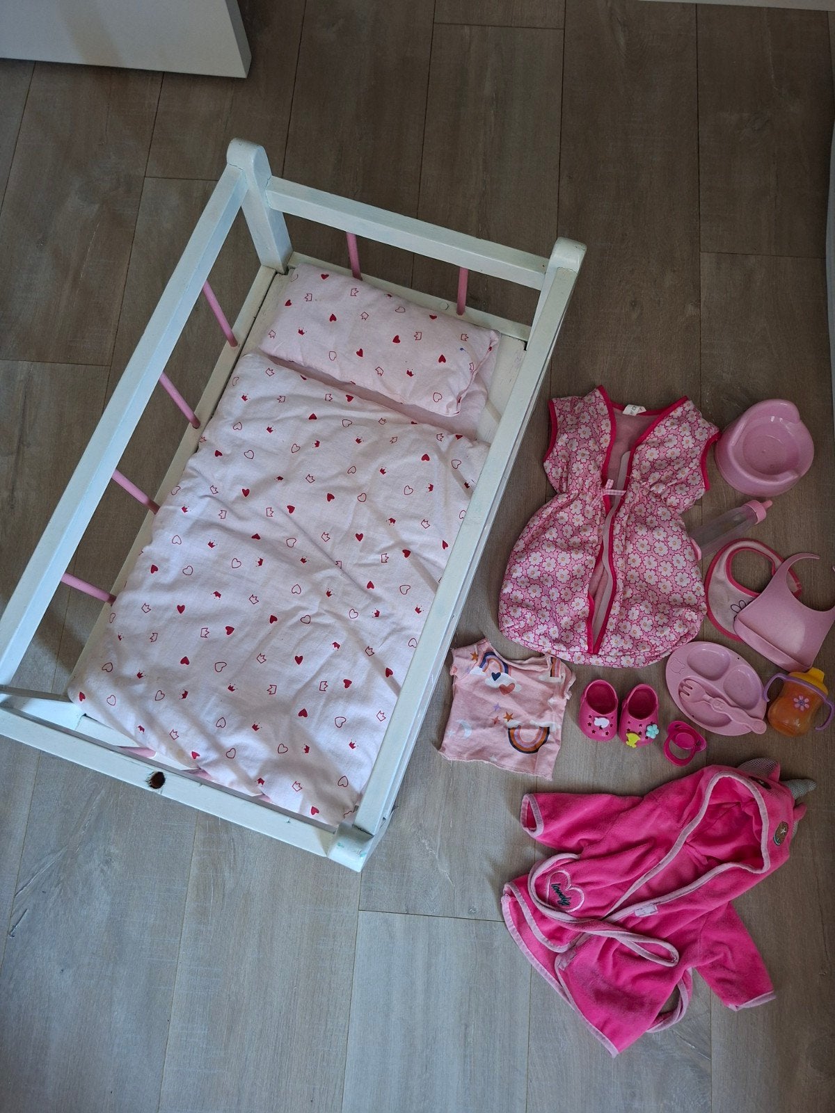 Poppenspulletjes, Ophalen