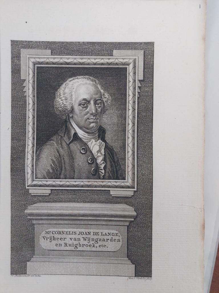 portret van Johan de Lange Leo van Zwijndrecht Petrus Cuprus, Ophalen of Verzenden