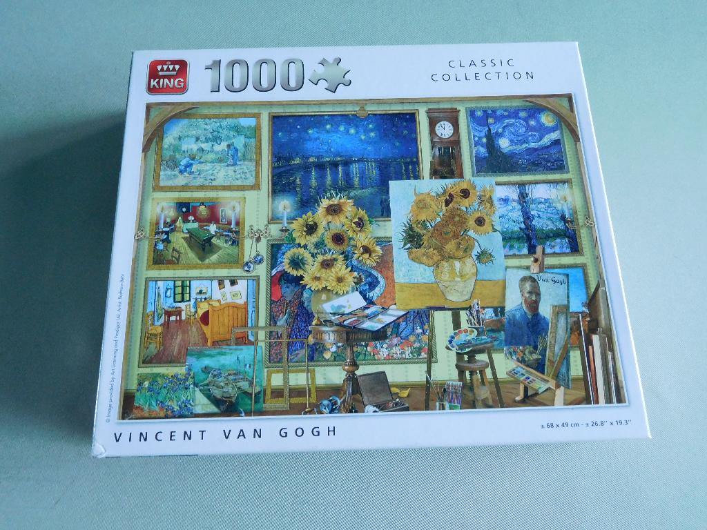 Legpuzzel Vincent van Gogh, Ophalen, 500 t/m 1500 stukjes, Gebruikt, Legpuzzel