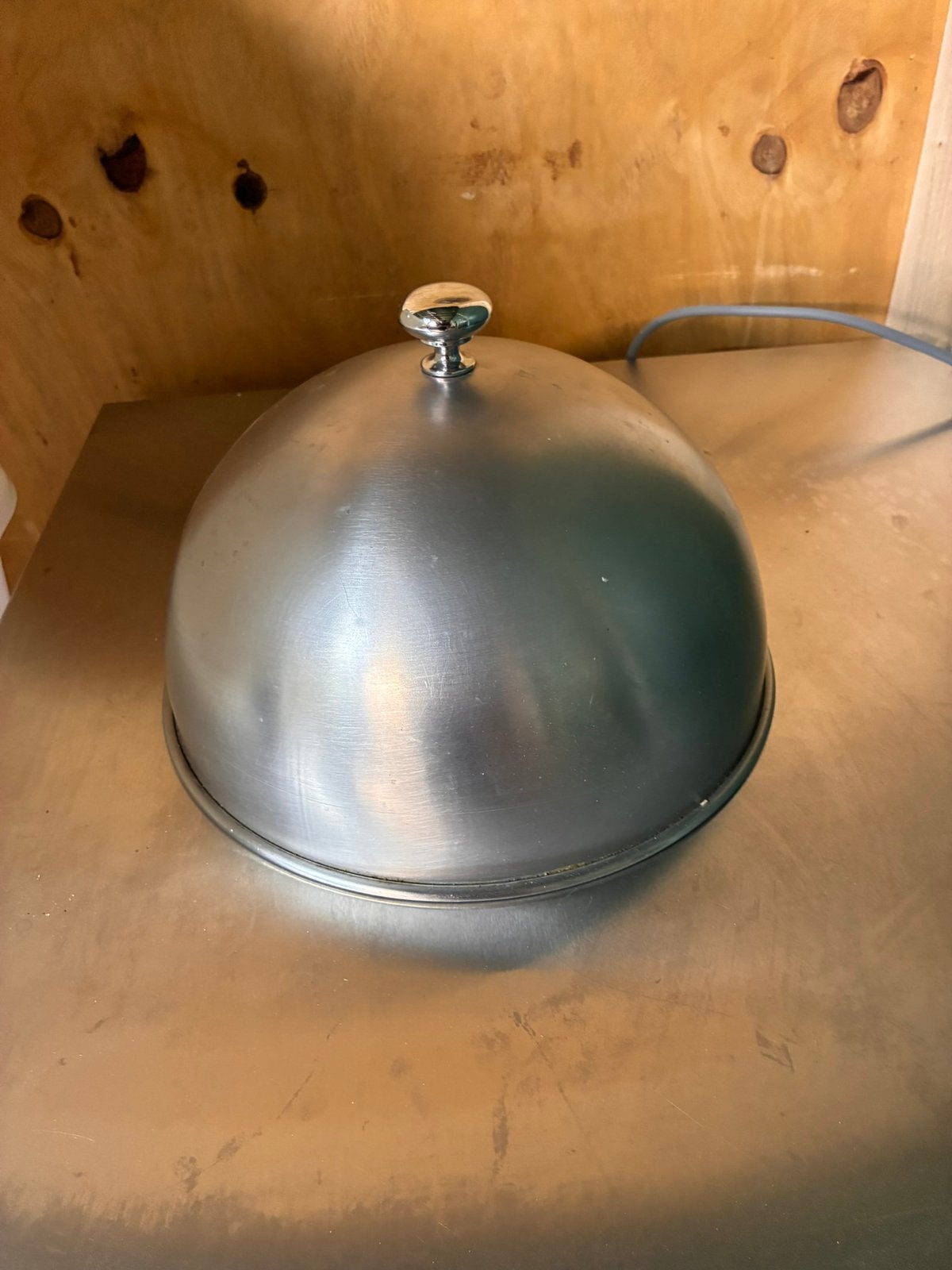 Originele Boretti cloche voor fornuis met fry top, Ophalen of Verzenden, Zo goed als nieuw