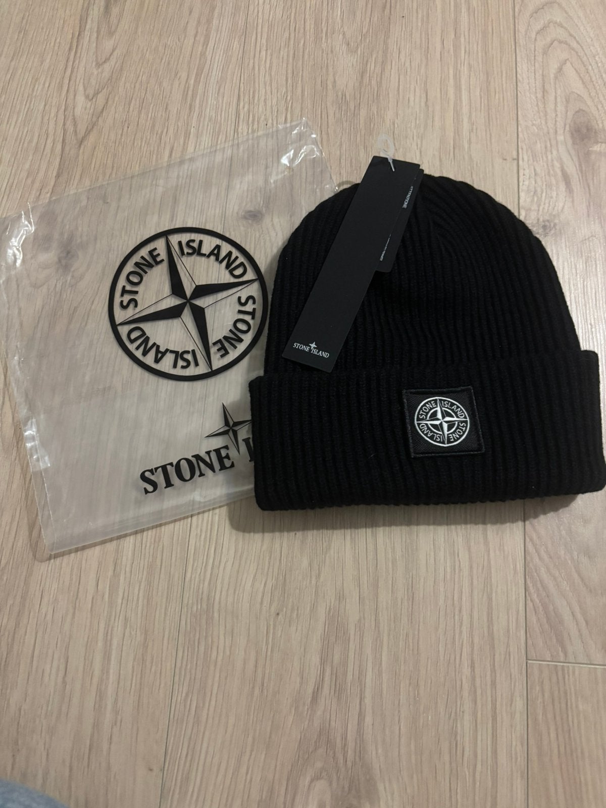 Stone Island muts, Kleding | Heren, Ophalen of Verzenden, Zo goed als nieuw, Overige maten, Muts