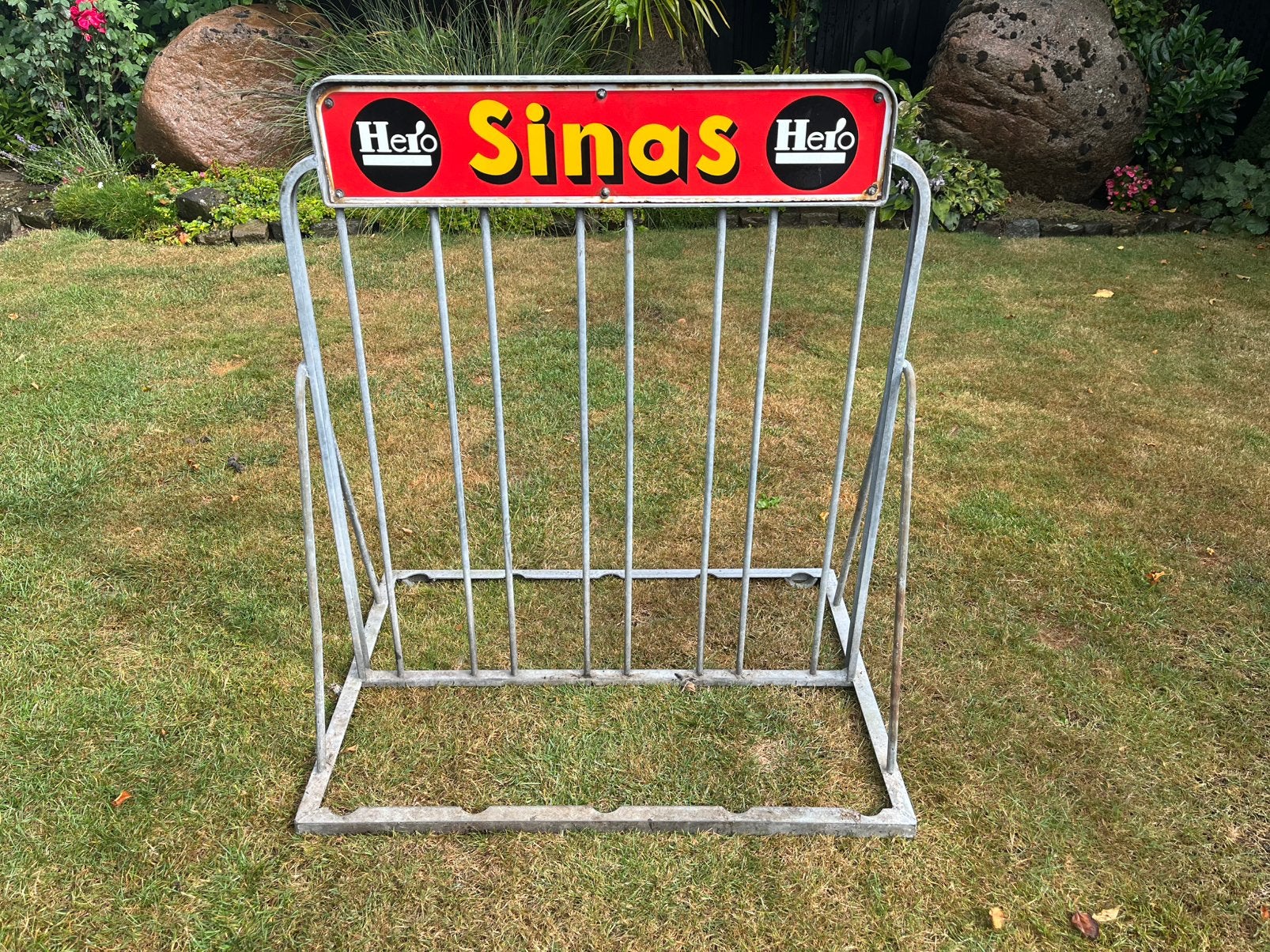 HERO sinas fietsrek emaille, Antiek en Kunst, Ophalen of Verzenden