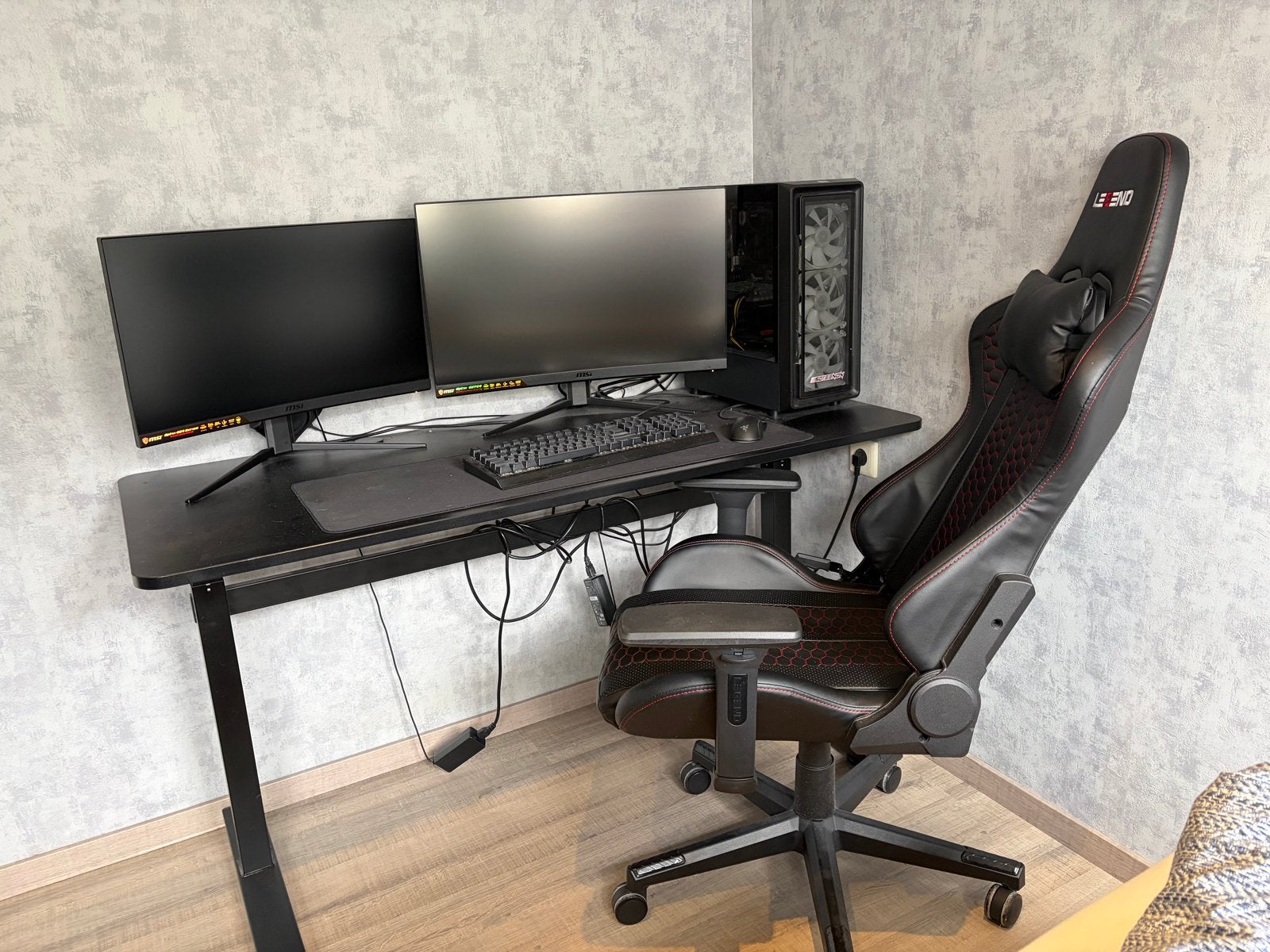Hele game hoek incl buro en stoel., Computers en Software, Monitoren, Curved, VA, Full HD, Minder dan 1 ms