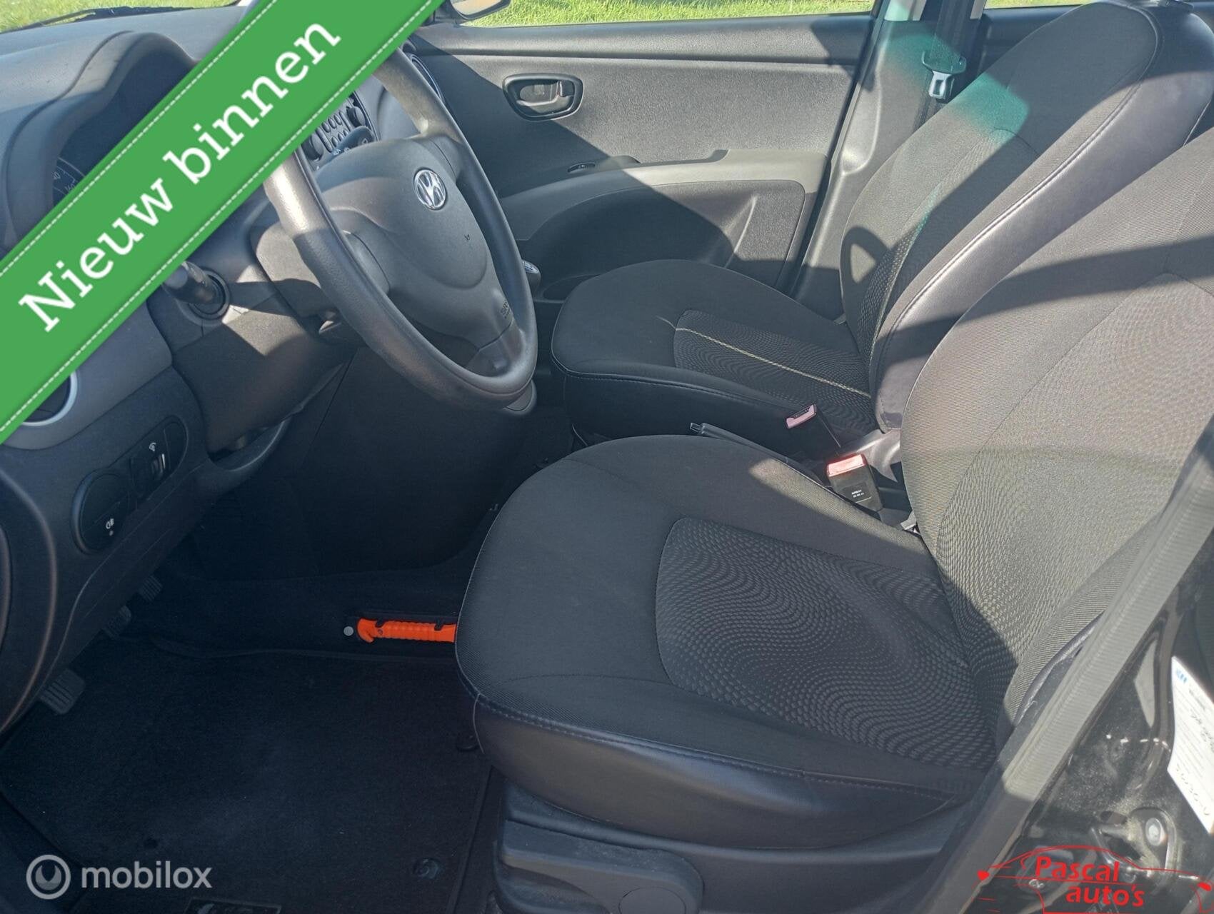 Hyundai i10 1.1 i-Drive NAP APK, Euro 5, Stof, Gebruikt, 4 cilinders