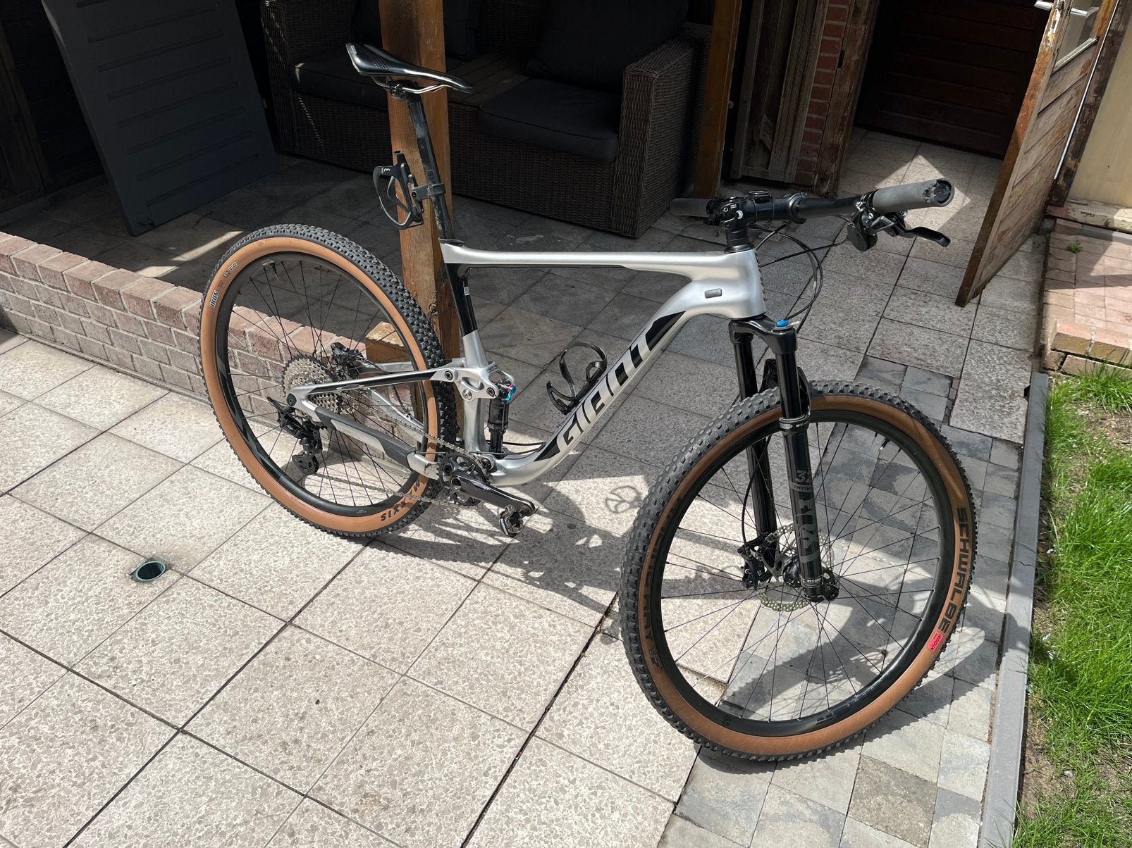 Giant anthem fully  mtb maat L (1,85m ben ik zelf), Fietsen en Brommers, Fietsen | Mountainbikes en ATB, Ophalen, Gebruikt, Fully