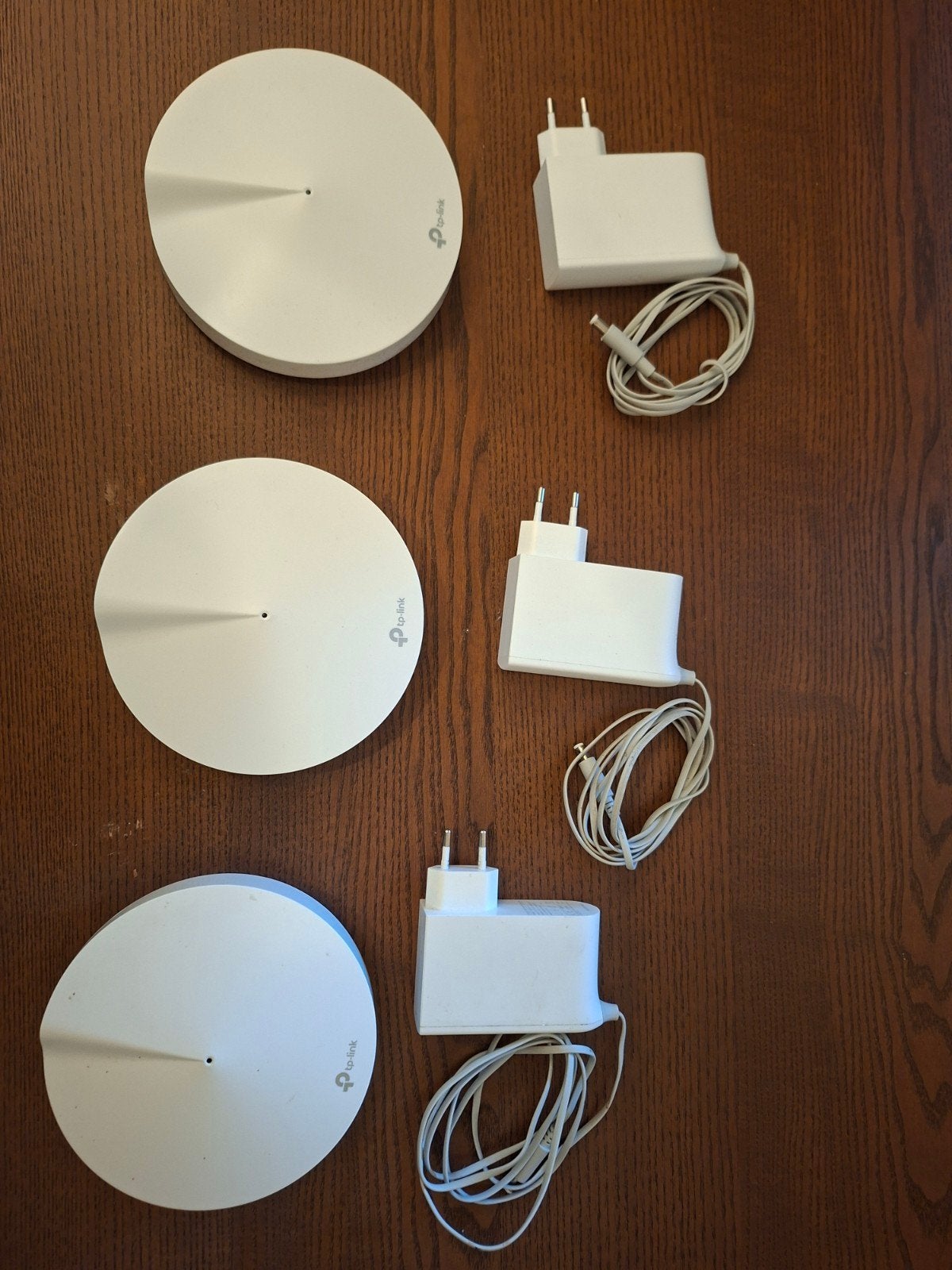TP-Link Deco M9 Plus mesh WiFi set (3 stuks) – tri-band AC22, Ophalen of Verzenden, Gebruikt