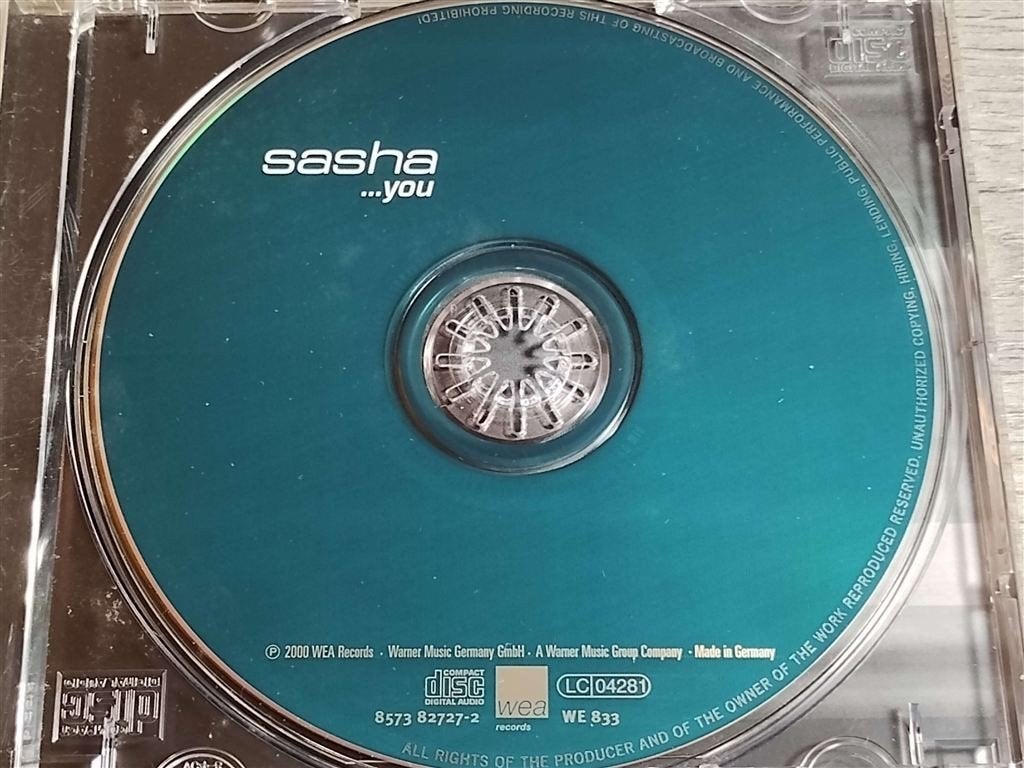 Sasha - You, Ophalen of Verzenden, Zo goed als nieuw