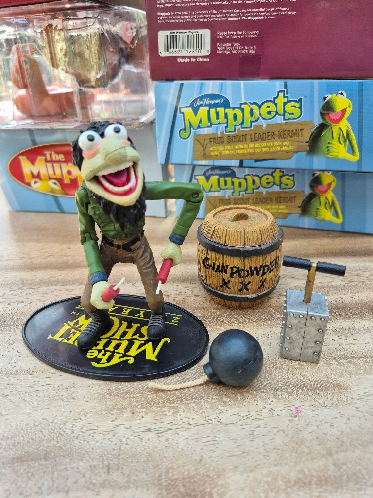 Crazy Harry The Muppet Show 2002 Palisades Toys, Ophalen of Verzenden, Zo goed als nieuw
