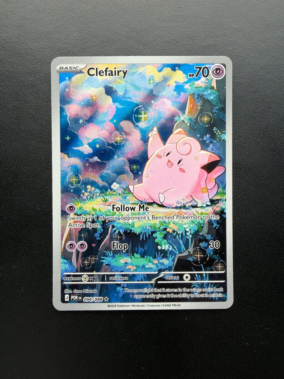 Clefairy 094/088 - Pokémon Kaart, Ophalen of Verzenden, Zo goed als nieuw, Losse kaart