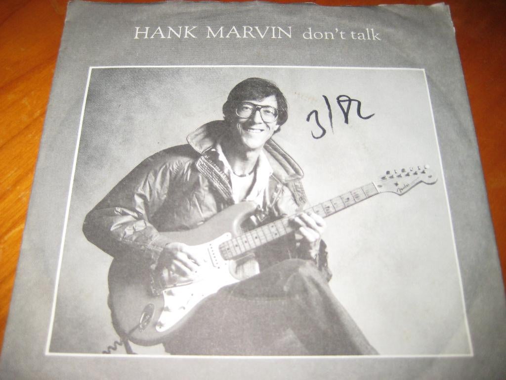 Hank Marvin: Don`t talk, Ophalen of Verzenden, Zo goed als nieuw, Pop, Single