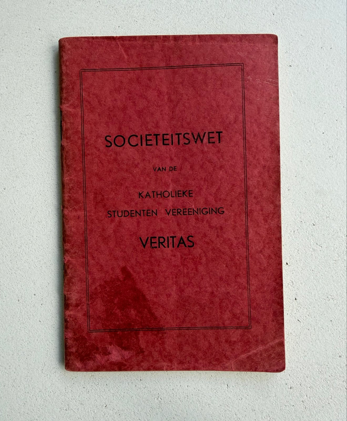 Veritas boekje societswet, Ophalen of Verzenden, Gelezen, Christendom | Katholiek