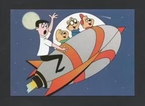 Alvin and the Chipmunks Raket Maan., Ophalen of Verzenden, 1980 tot heden, Ongelopen, Kinderen
